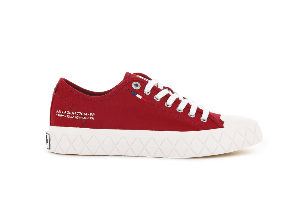 Zapatillas Palladium PALLA ACE CANVAS Hombre Rojas | Costa Rica-45916